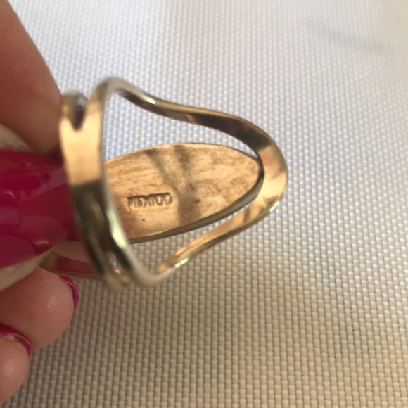 Black onyx and silver ring - Picture 4 of 7